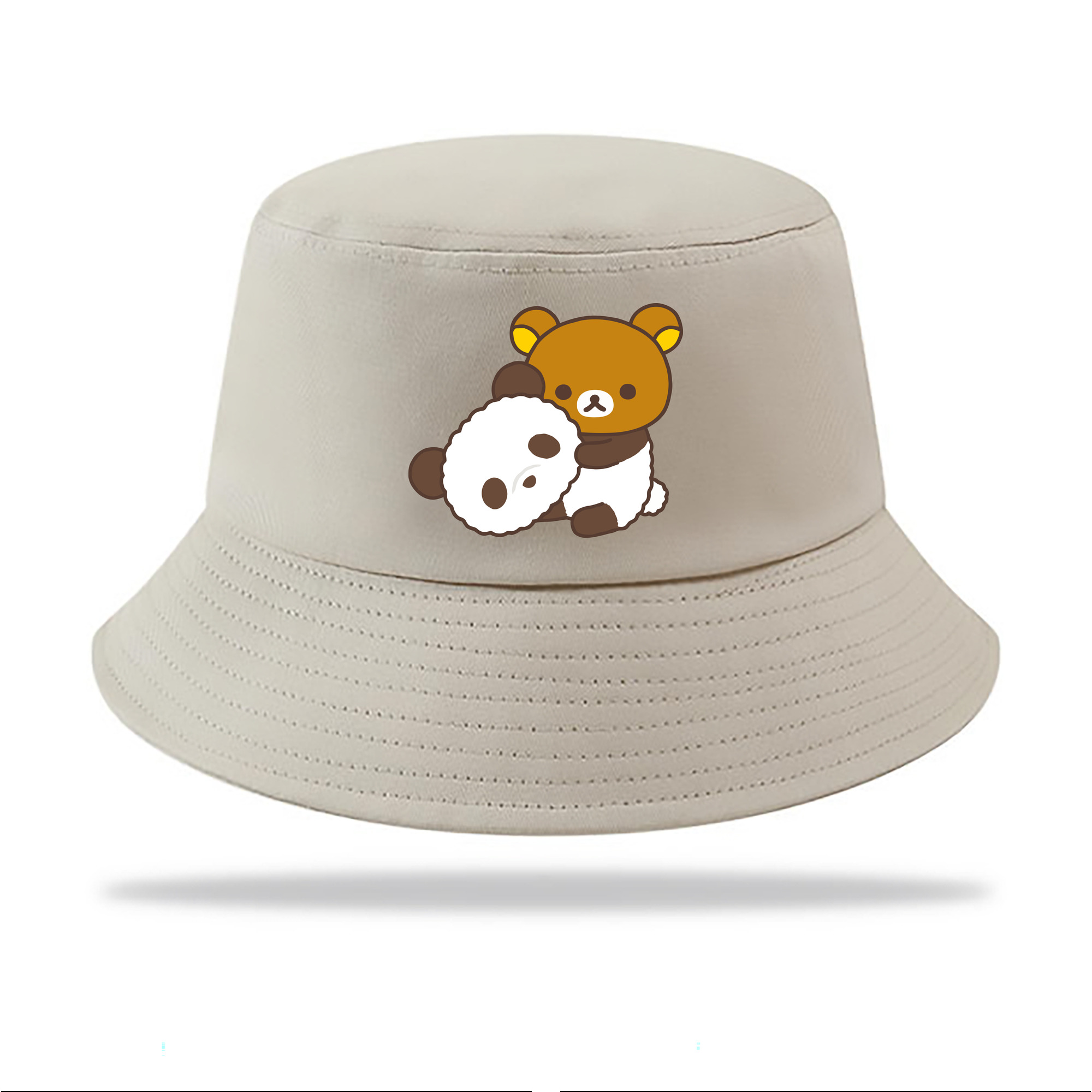 （画像用） リラックマ リラックマ キイロイトリ Rilakkuma Korilakkuma Kiiroitori アウトドア日除けバケットハット